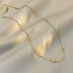 Celeste Beaded Chain Necklace