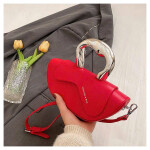 Iris Sculpt Crystal Handle Bag