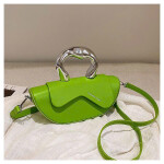 Iris Sculpt Crystal Handle Bag