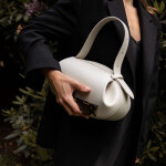 Luna Curve Leather Bag