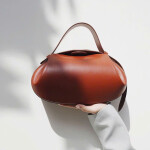 Luna Curve Leather Bag