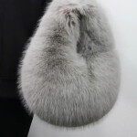 Cloud Fur Hobo Bag