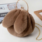 Fluffy Cloud Mini Charm Bag