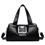 Bella Buckle Soft Leather Handbag