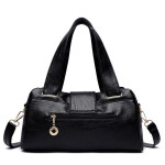 Bella Buckle Soft Leather Handbag