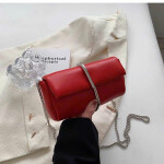 Luxe Cylinder Chain Shoulder Bag