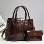 Imperial Croc Texture Daily Tote