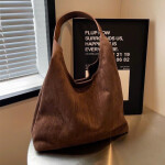 Velvet Curve Soft Shoulder Bag