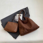 Velvet Curve Soft Shoulder Bag