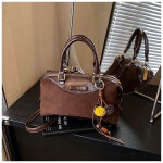 Auburn Vintage Barrel Satchel