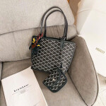 Woven Charm Mini Tote Set