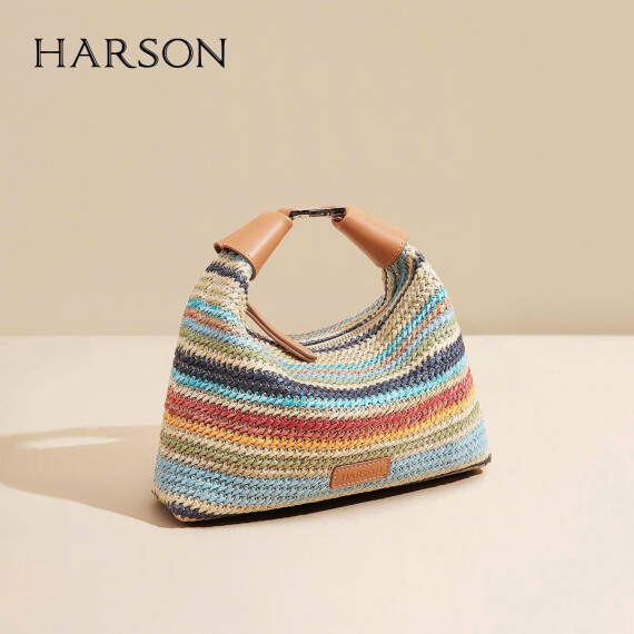 https://arvionstyle.com/pr/harson-rainbow-woven-hobo-bag