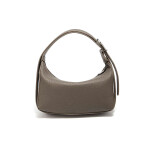 Foxer Minimal Pebbled Leather Shoulder Bag