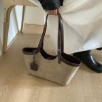 Luna Canvas Curve Tote