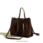 Minimal Classic Leather Tote