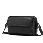 Urban Flex Leather Crossbody Bag
